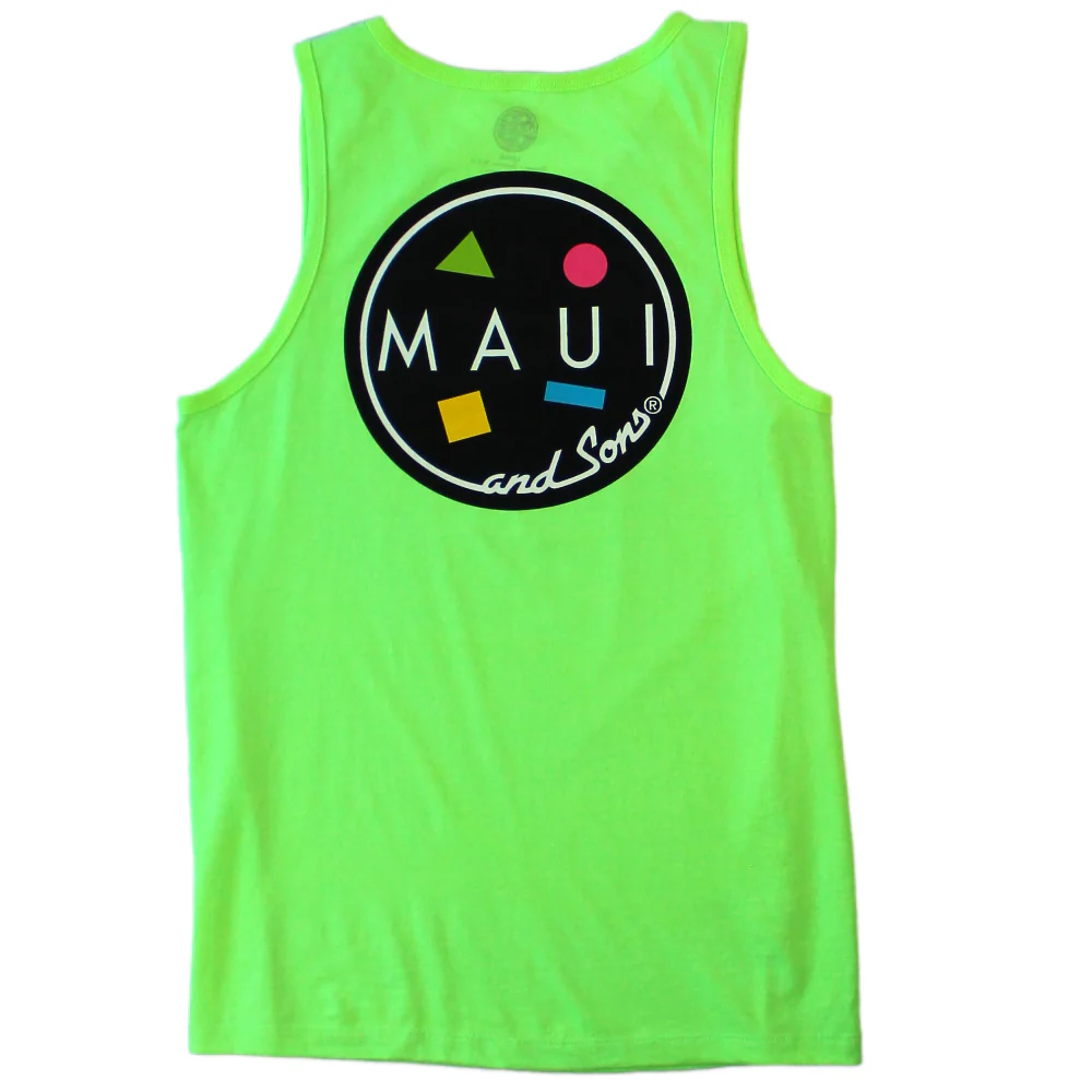 Classic Neon Color Cookie Logo Tank Top Multi Colors - Image 5