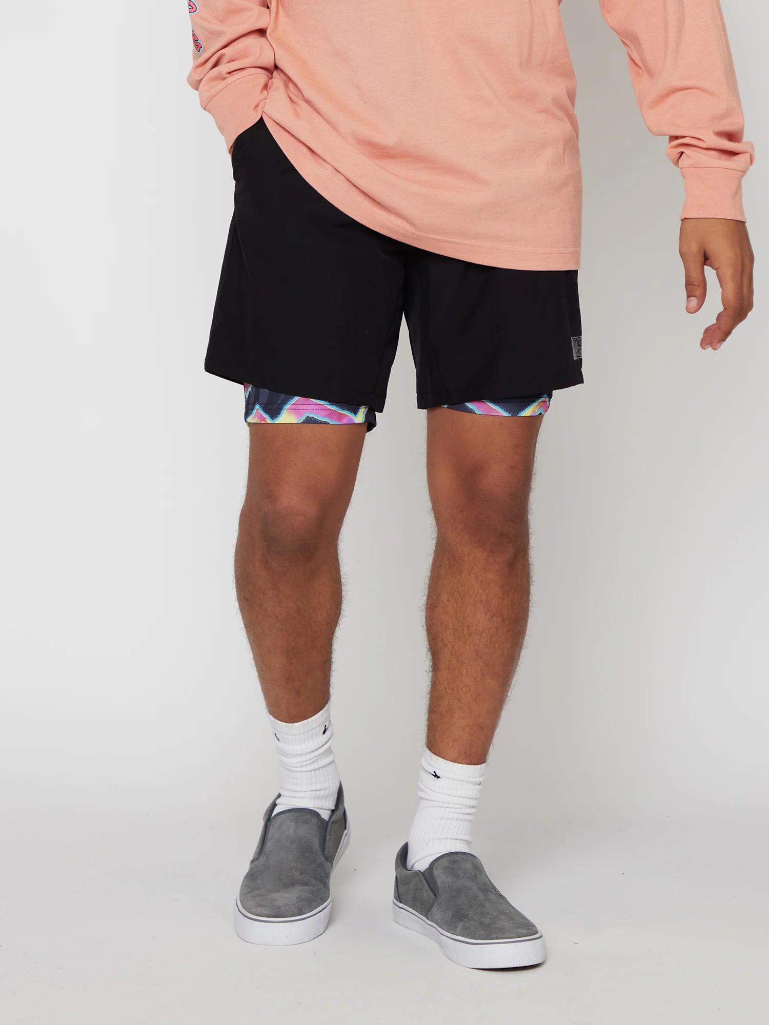 Glo Palm Hybrid Compression Pool Shorts - Image 3