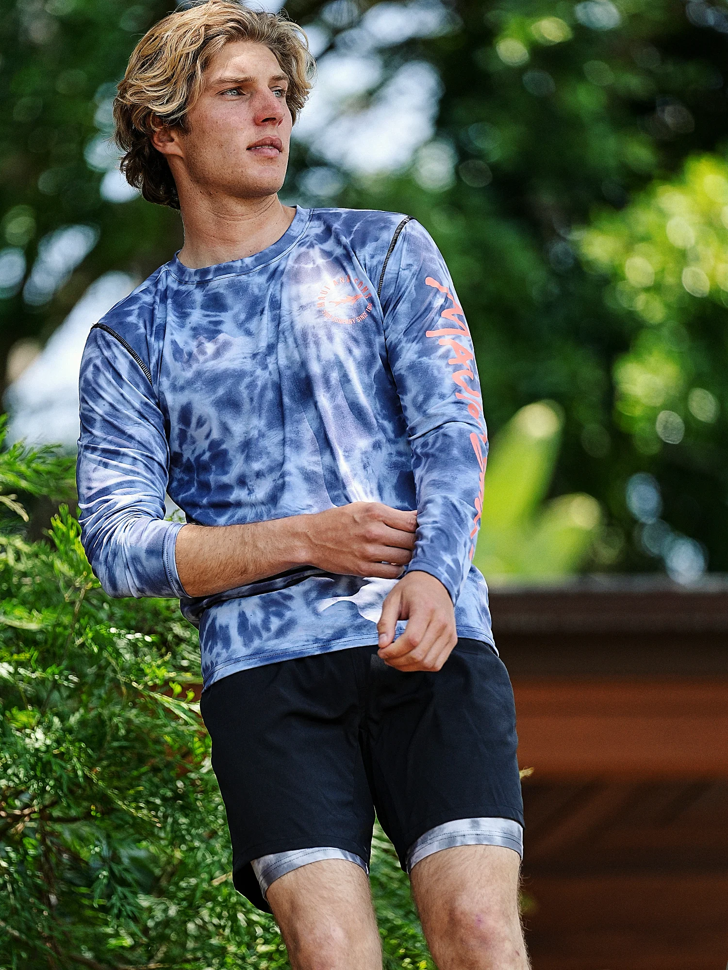 Palm Mix Hybrid Compression Pool Shorts - Image 4